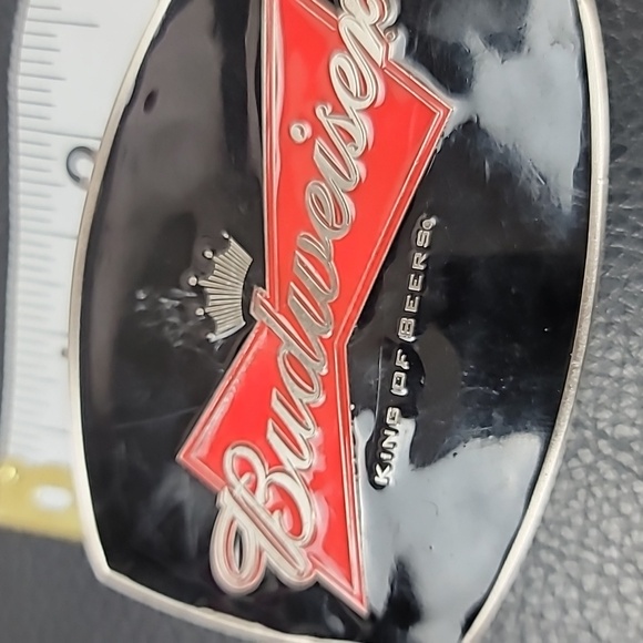 Budweiser King of Beers spec cast belt buckle - Picture 2 of 5